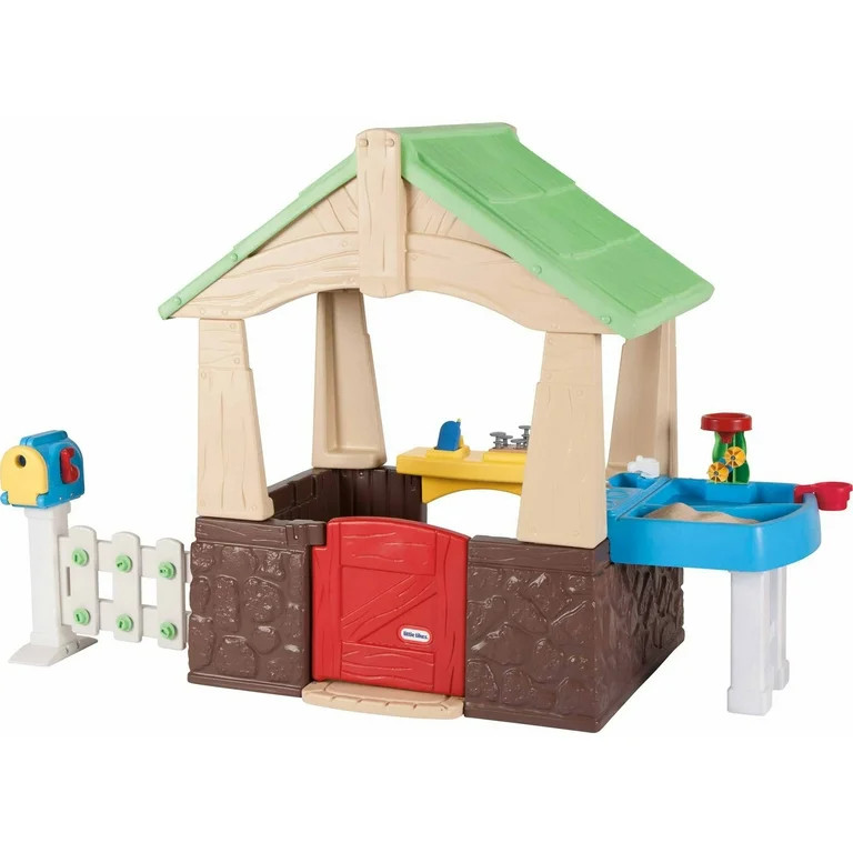 Little Tikes Deluxe Home And Garden Playhouse Indoor Outdoor Toy Toddlers | Walmart (US)