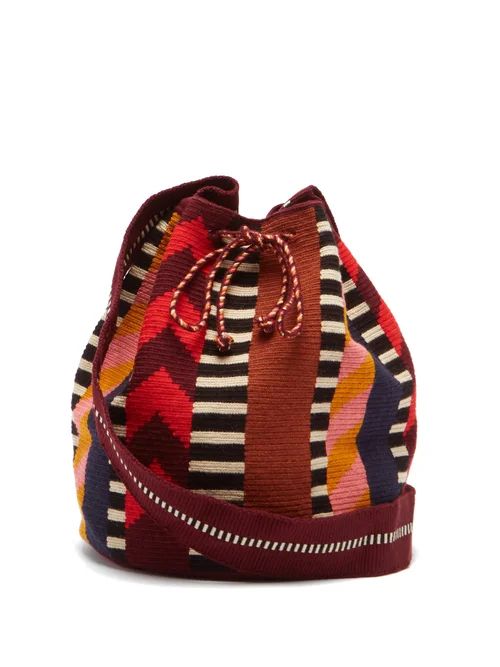 Guanabana - Harare Stripe-woven Bucket Bag - Mens - Multi | Matches (US)