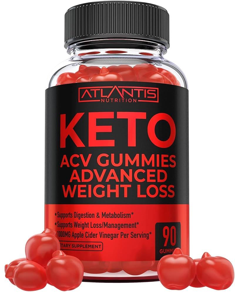 Atlantis Nutrition Keto ACV Gummies for Weight Loss - Supports Digestion, Weight Loss, Detox & Cl... | Amazon (US)