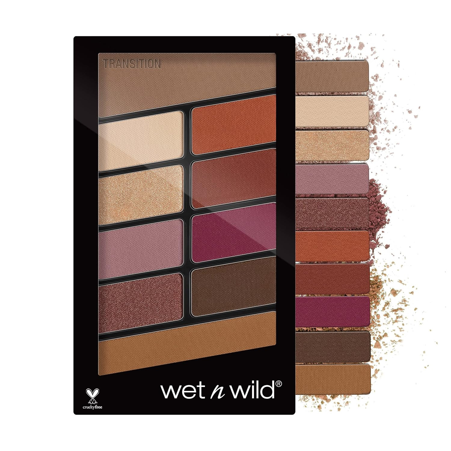 wet n wild Color Icon Eyeshadow 10 Pan Palette, Rose in the Air, 0.3 Ounce | Amazon (US)