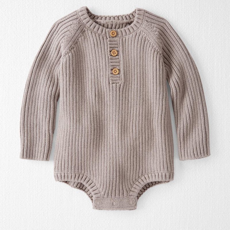 Baby Organic Cotton Sweater Knit Bubble - Baby Boy Outfits, Baby Boy Clothes | Carter's