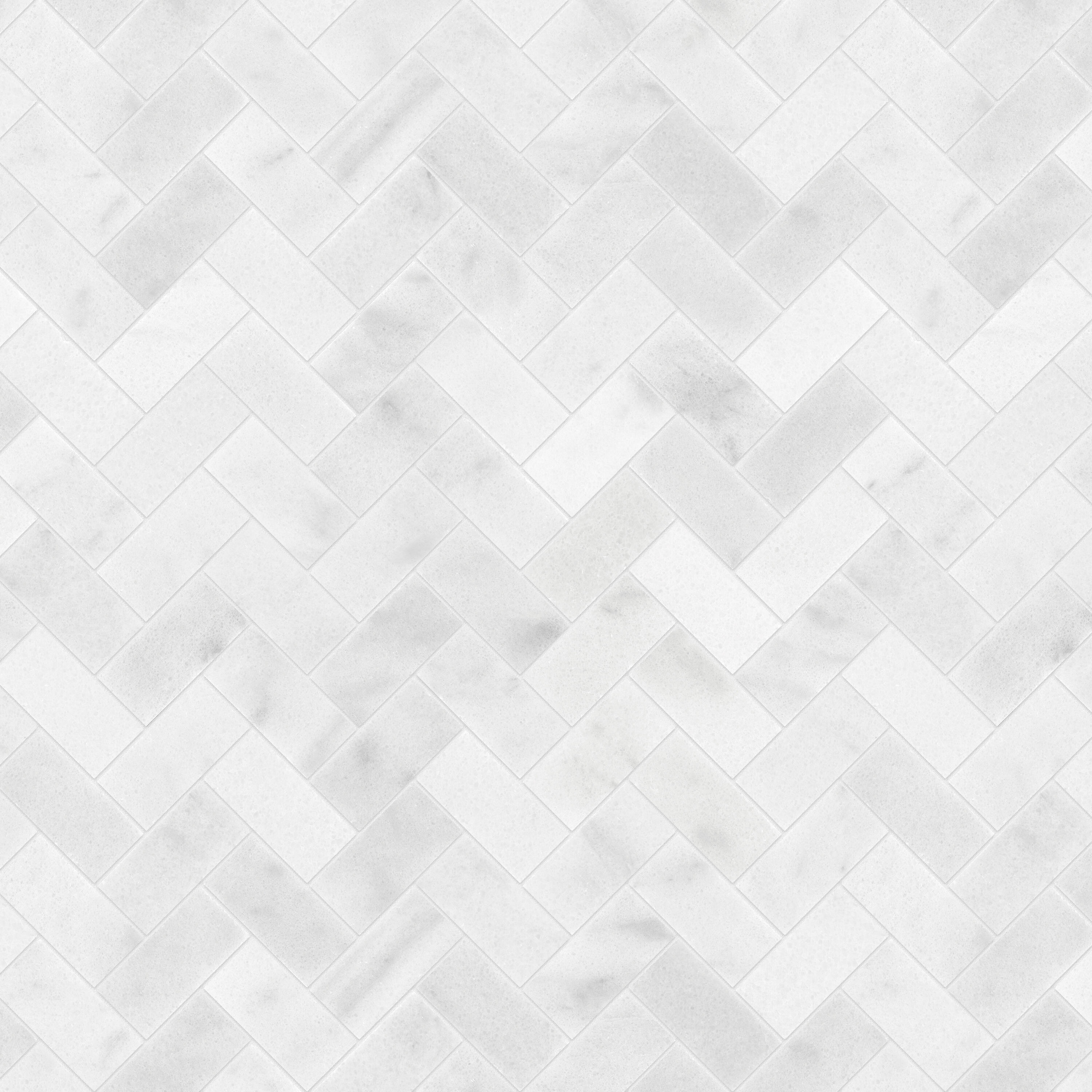 Satori Bianco 11-in x 12-in Polished Natural stone Marble look Herringbone Mosaic Wall Tile 0.9-sq ft Piece | 1001-0178-0 | Lowe's