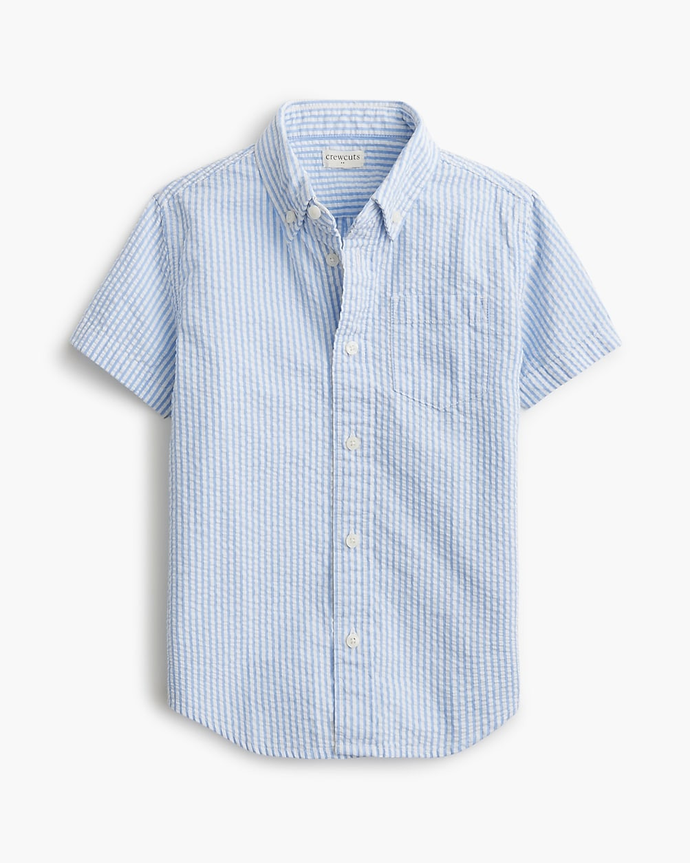 Boys' short-sleeve seersucker shirt | J.Crew Factory