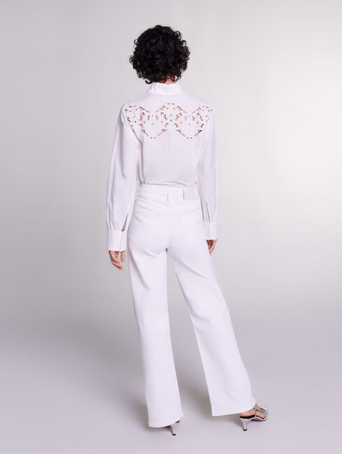 Wide-leg jeans | Maje US | Maje US