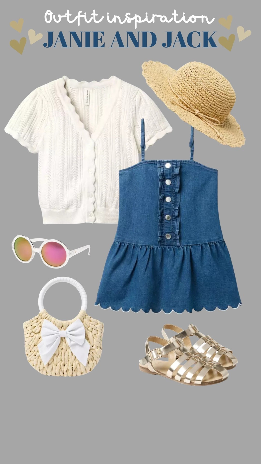 Janie & Jack 🫶🏼
Girl’s Outfit inspiration 🌸
Spring fashion, Denim Dress
Little girls, Big girls 👧 

#LTKKids #LTKSeasonal #LTKSaleAlert