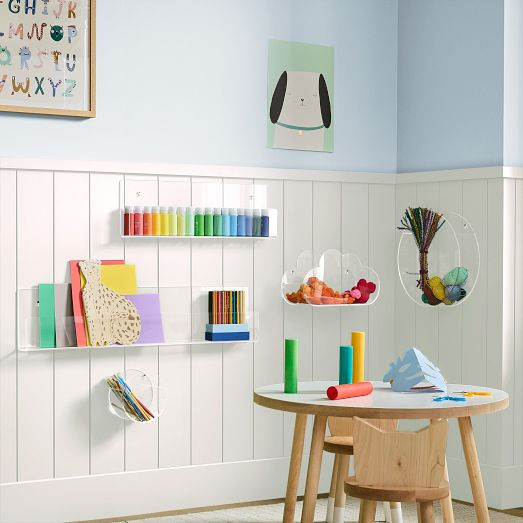 Kids Acrylic Ledge Shelf | West Elm (US)