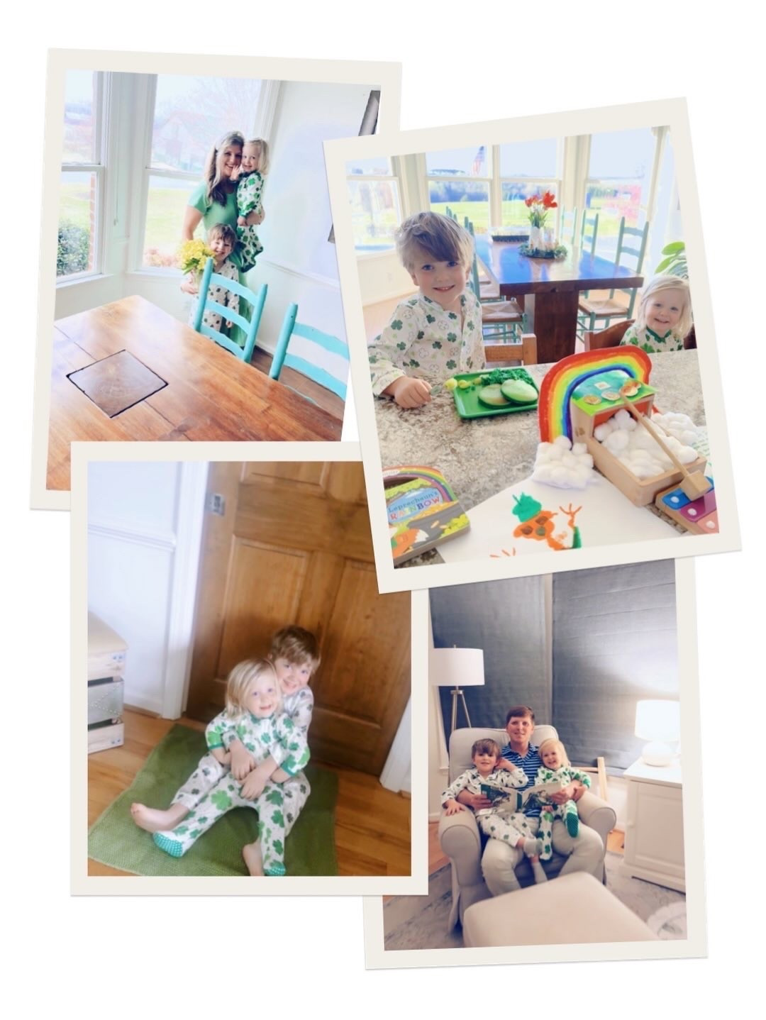 a  l u c k y  l i t t l e  s a i n t  p a t r i c k ‘ s  d a y  c a m e r a  r o l l 🎞️🍀🎩🌈💛☘️✨ #stpatricksdaycameraroll 

Feelin’ like the luckiest 🍀 mama in the world 🤱 these days being loved 🥰 by my handsome country man 🤠 and these sweet little ones 🤱🩵👶🏼  out on our farm sweet farm 🚜 we’ve always dreamed of!! 💭 What precious memories we got to make for our very first St. Patrick’s Day ☘️ h e r e  o n  t h e  f a r m !!! 🌳☀️🌾✨ #firststpatricksdayonthefarm #luckymama 