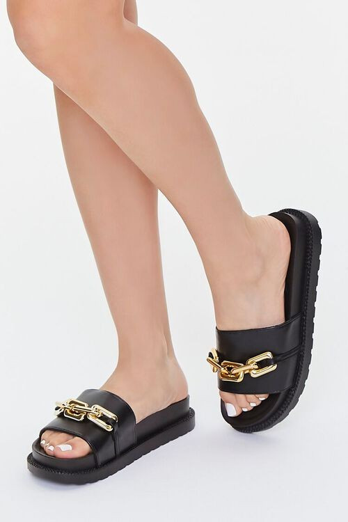 Curb Chain Slides | Forever 21 (US)
