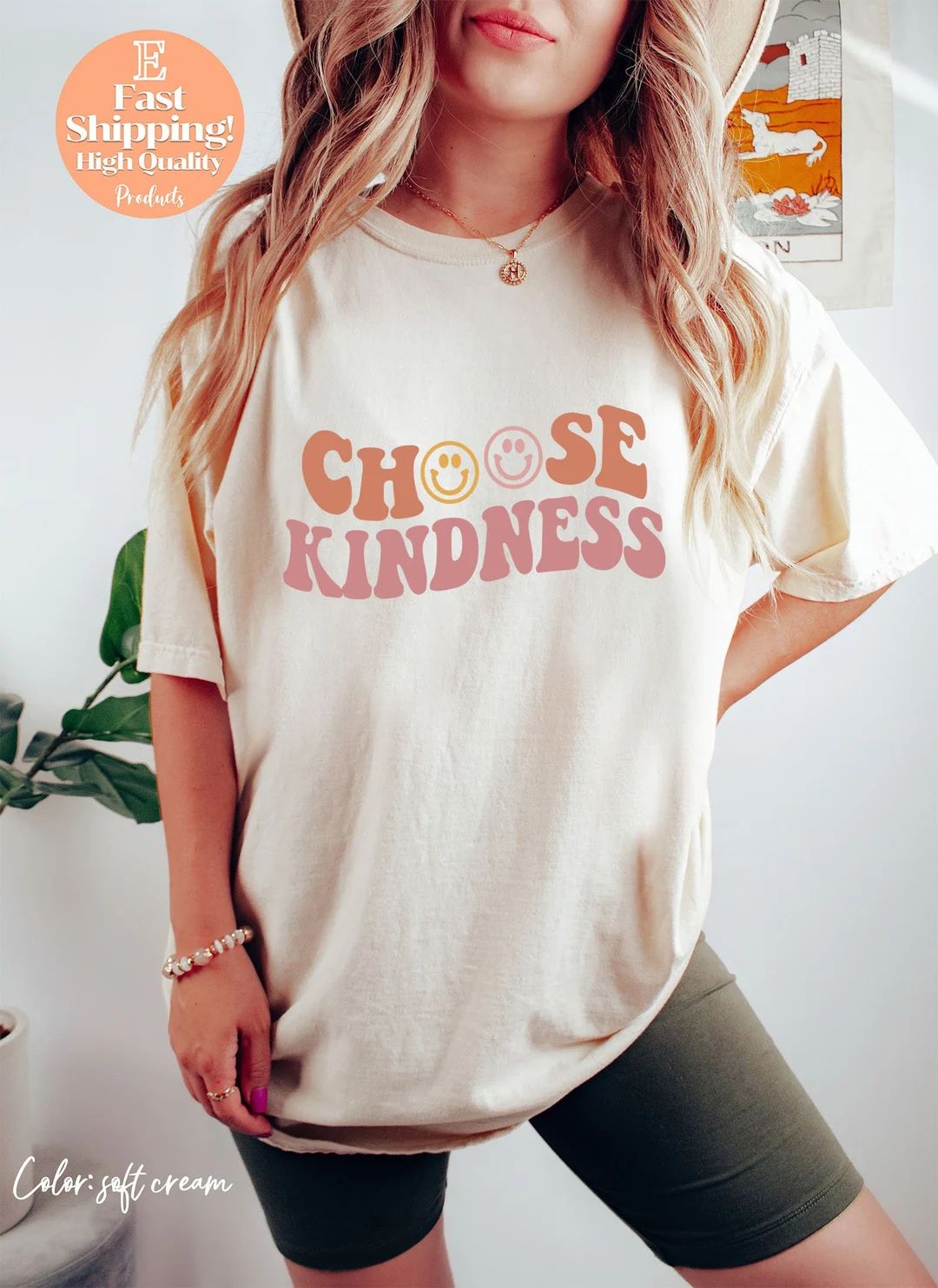 Choose Kindness Shirt Retro Teacher Shirt Positive - Etsy | Etsy (US)