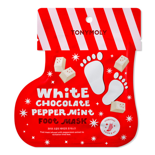 White Chocolate and Peppermint Hydrating Foot Mask | Ulta