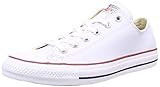 Converse Unisex Chuck Taylor All Star Leather Ox Fashion Sneaker - White, 12.5 Women/10.5 Men | Amazon (US)