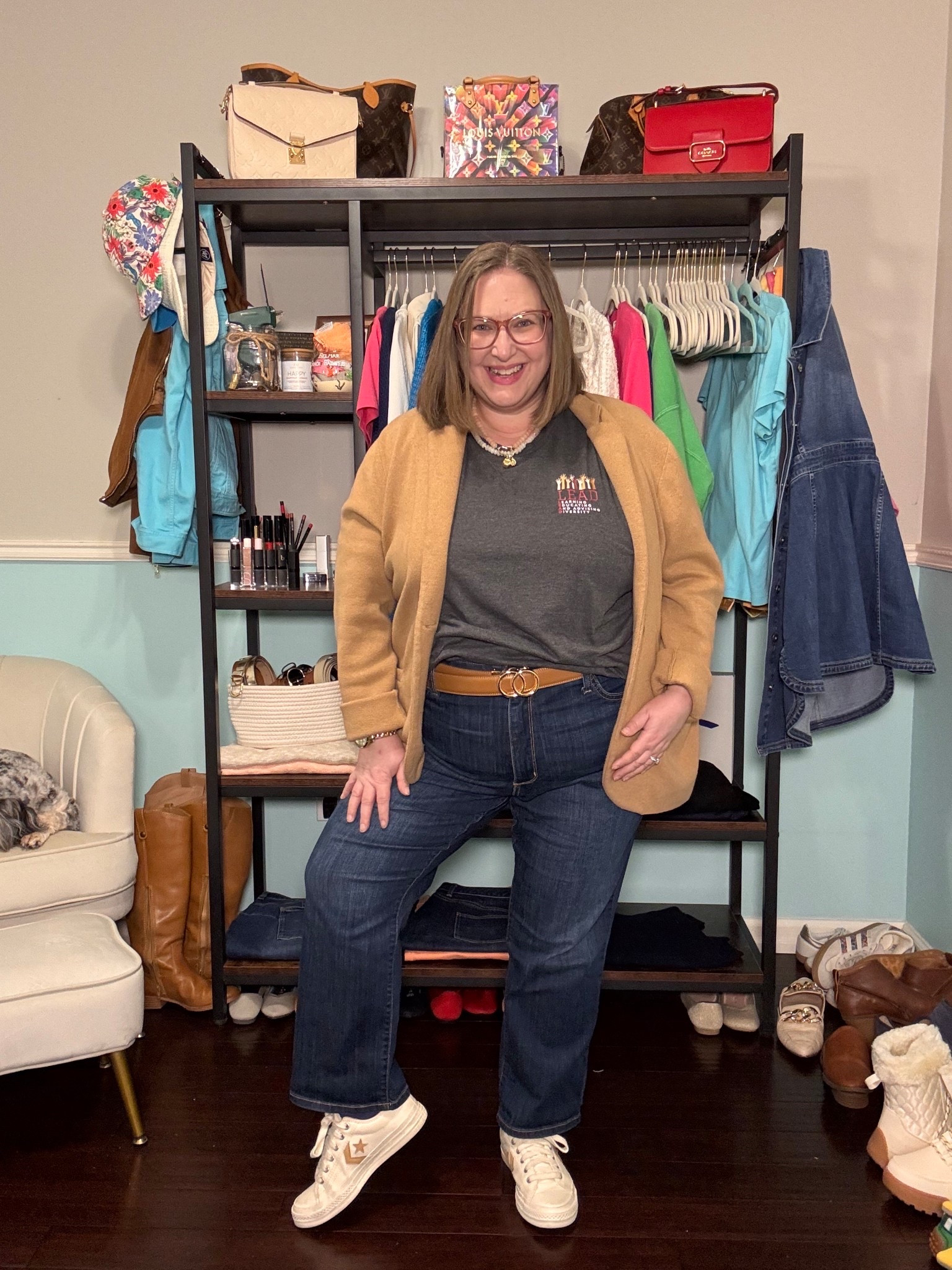 Embracing diversity with my favorite sweater blazer. I’m wearing it in size xl

Jeans are 20p

#LTKPetite #LTKPlusSize