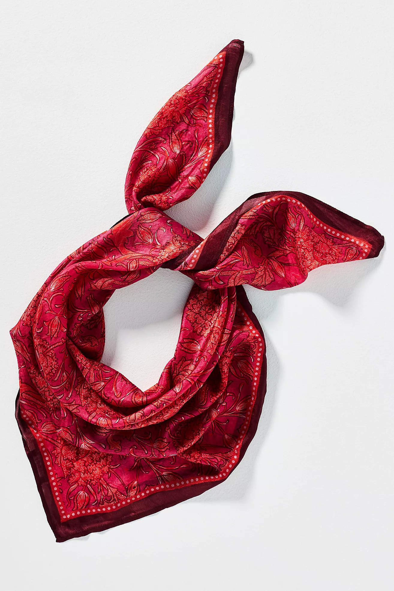 Vismaya Silk Headscarf | Anthropologie (US)