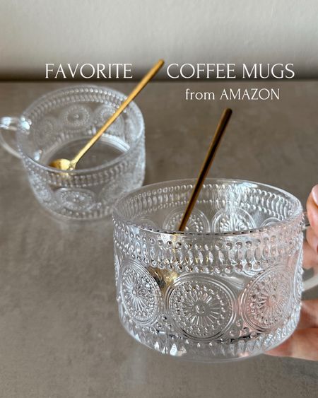 Sharing my favorite mugs from Amazon that are perfect for coffee or tea. I love these for hosting! 

#LTKhome #LTKGiftGuide #LTKunder50