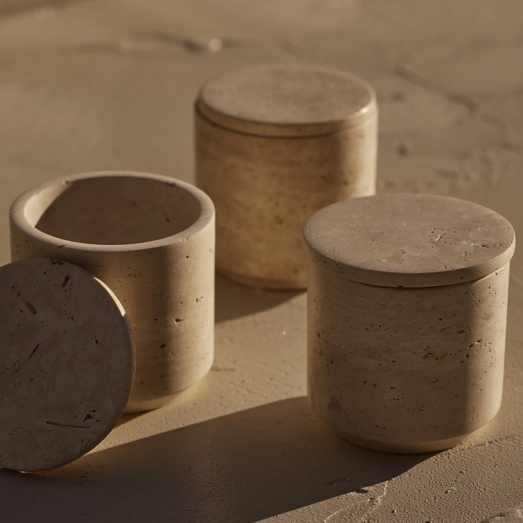 Travertine Canister | StyleMeGHD