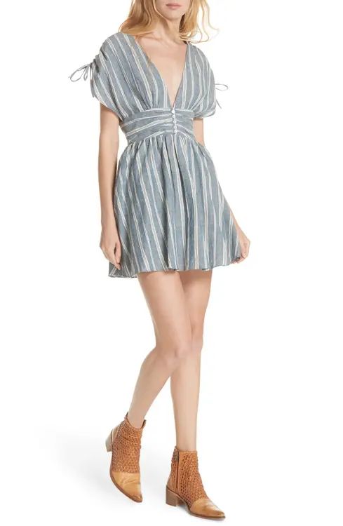 Free People Roll the Dice Stripe Dress | Nordstrom