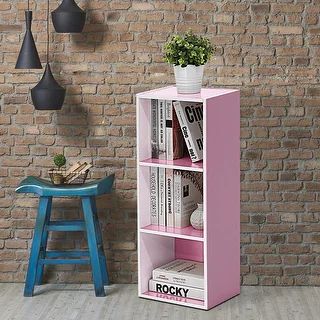 Porch & Den Hollygrove 3-tier Open Shelf Bookcase | Overstock.com Shopping - The Best Deals on Me... | Bed Bath & Beyond