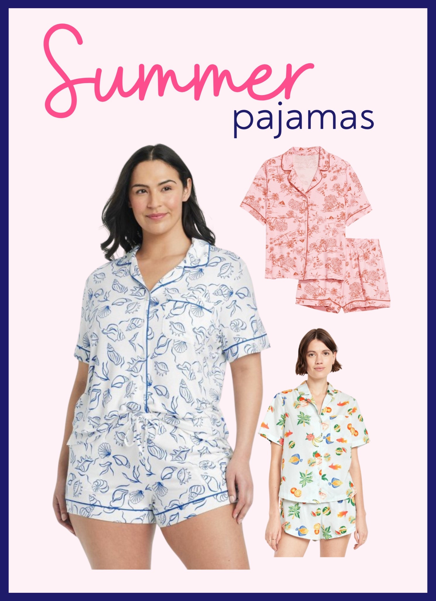 I’m obsessed with these style of pajamas right now. I have the blue & white shell ones and I love them!


#LTKGiftGuide #LTKFindsUnder50 #LTKSummerEdit