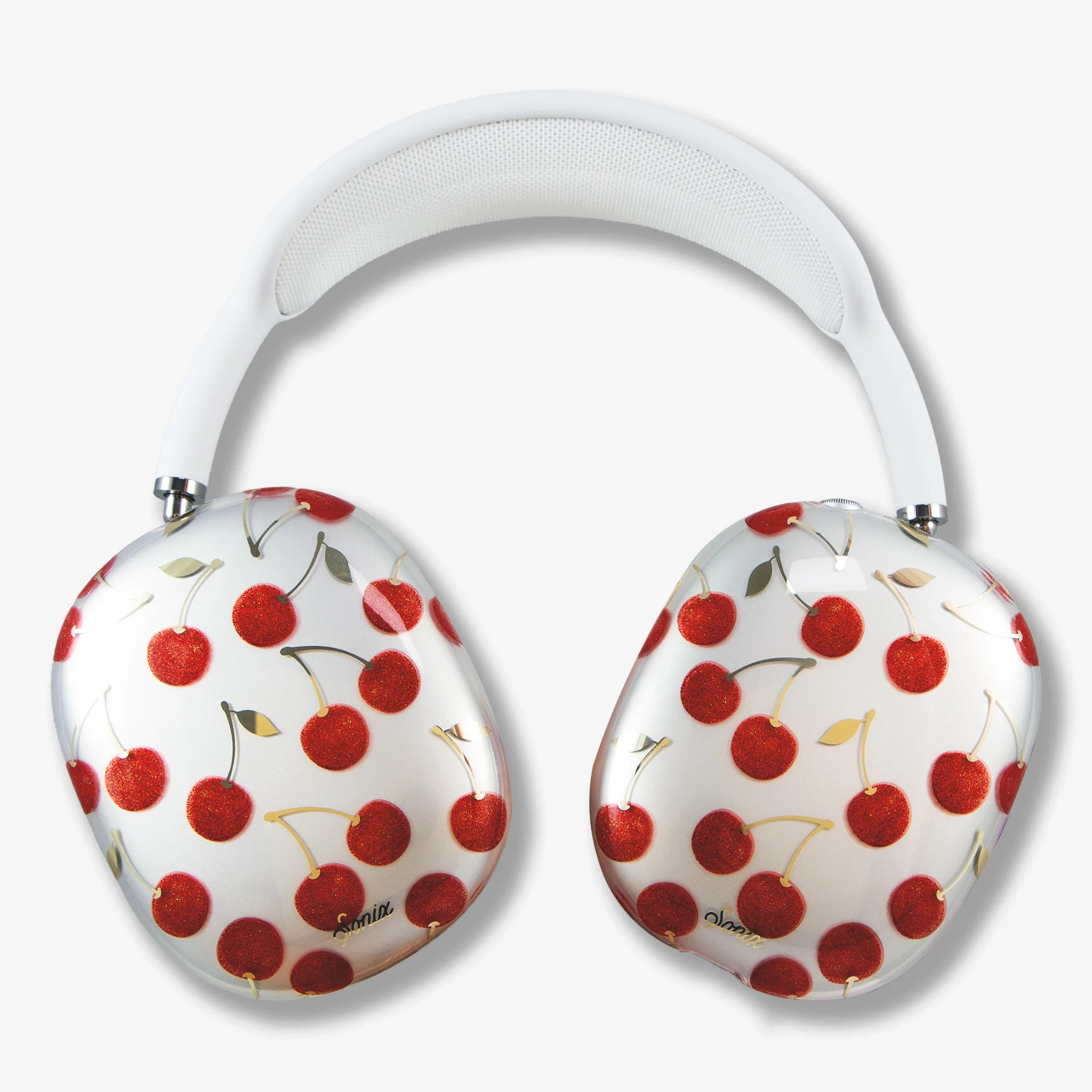 Cute Apple® Airpod Max Case - Red Cherry Print - Shop Sonix | Sonix