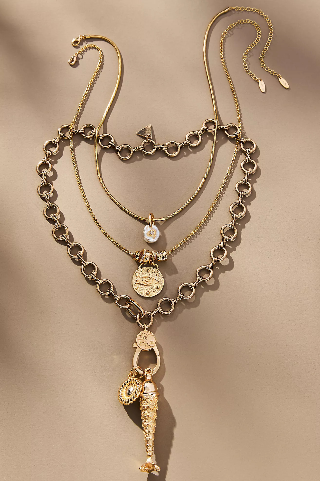 Fish Charm Necklace | Anthropologie (US)