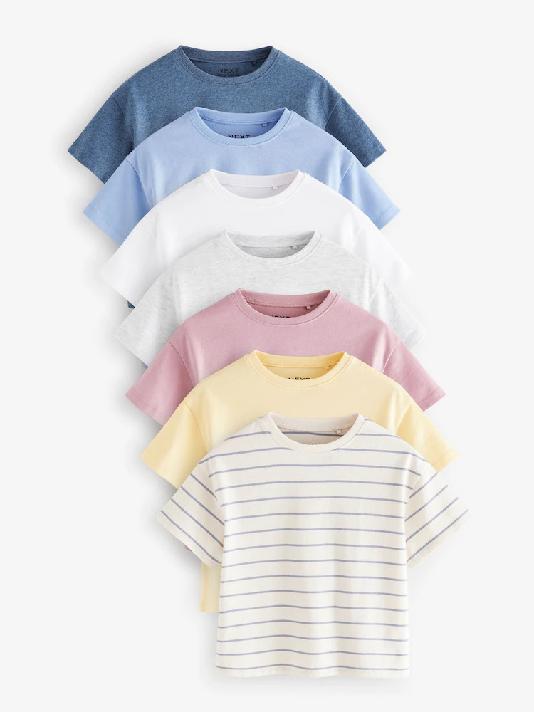 Multi T-Shirts 7 Pack (3mths-7yrs) | Next US