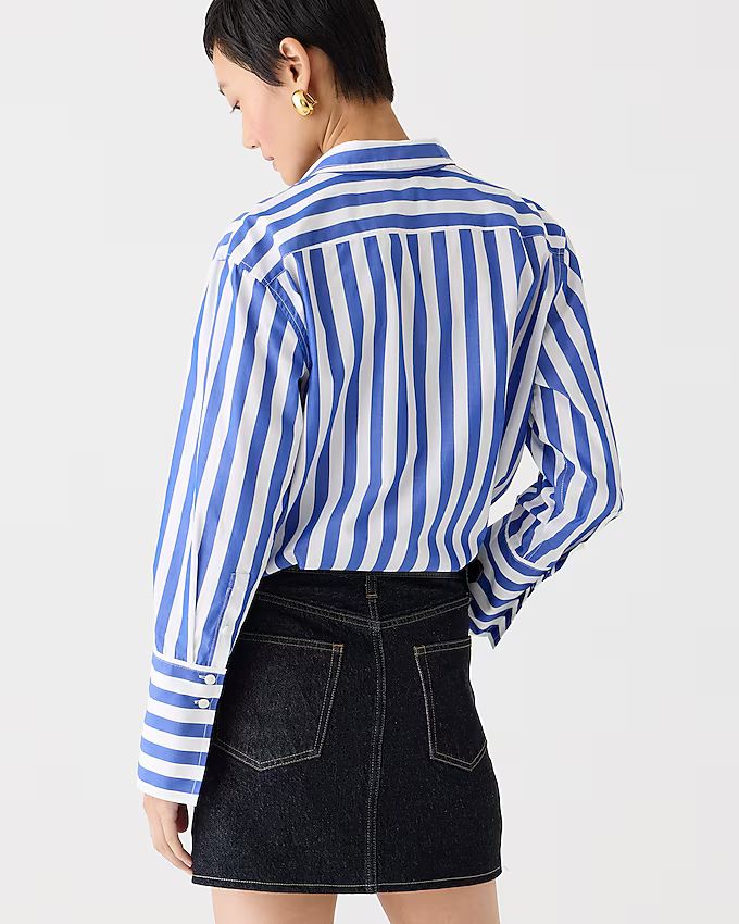 Garçon classic shirt in stripe cotton poplin | J.Crew US