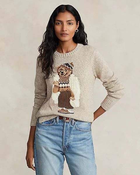 Polo Bear Cotton-Blend Jumper | Ralph Lauren (UK)