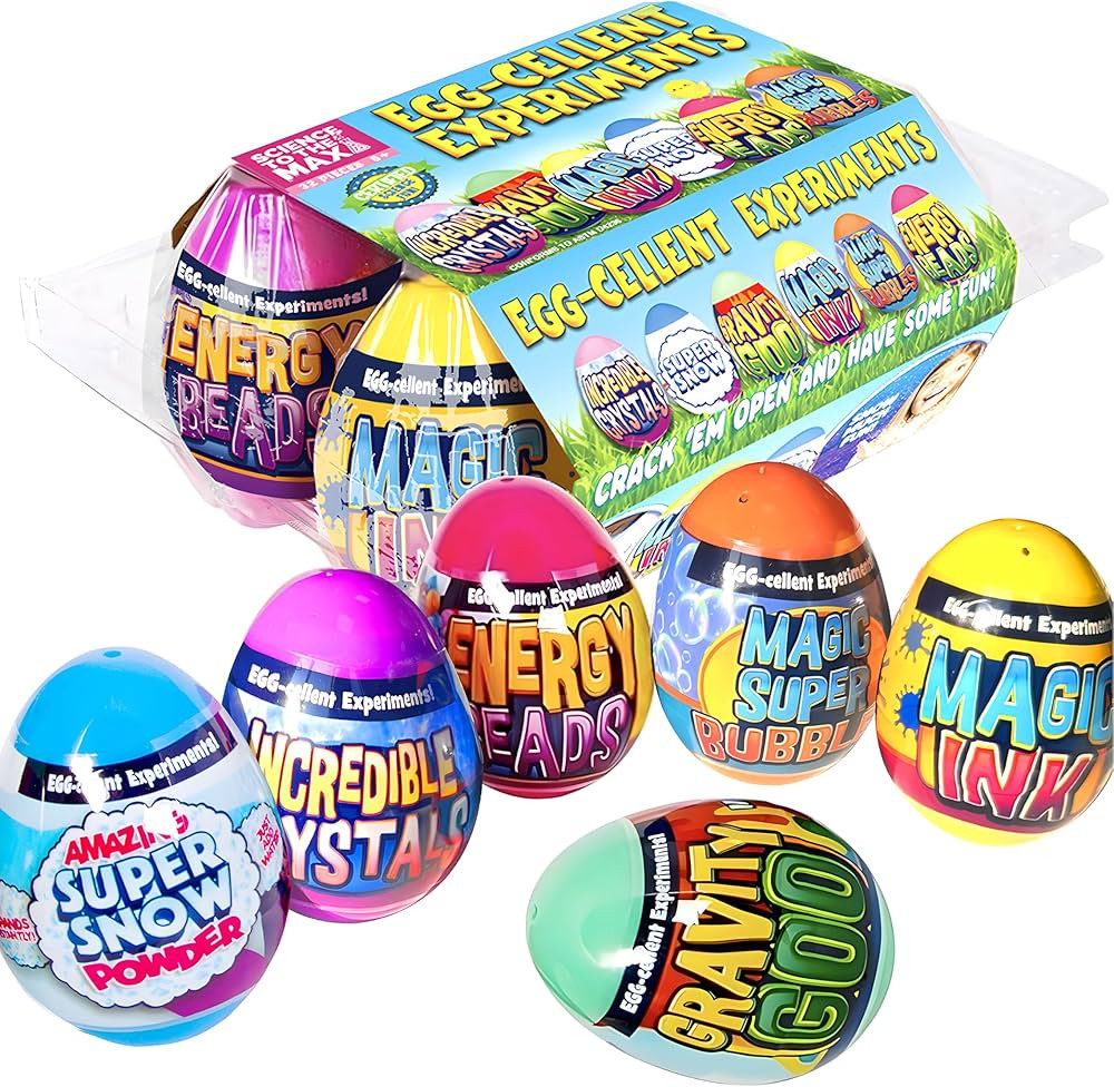 Be Amazing! Toys Egg-Cellent Experiment - 6 Pack Science Experiments for Children- Egg-Shaped Act... | Amazon (US)