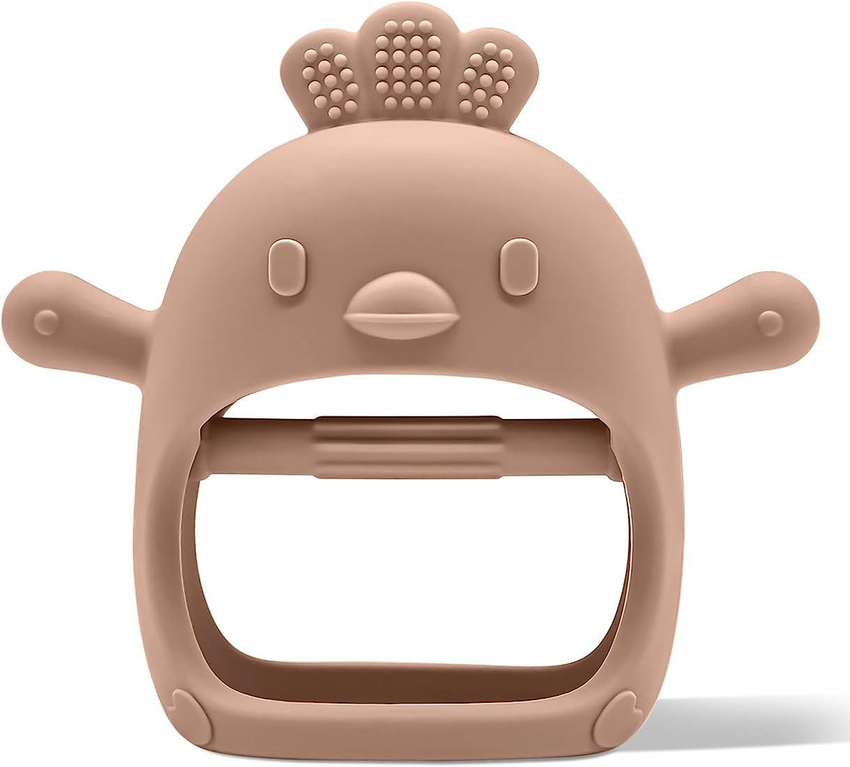 Komfy LilLove Handle Baby Silicone Teether, BPA Free, Anti-Drop, Sustainable, and Non Toxic Mitte... | Amazon (US)