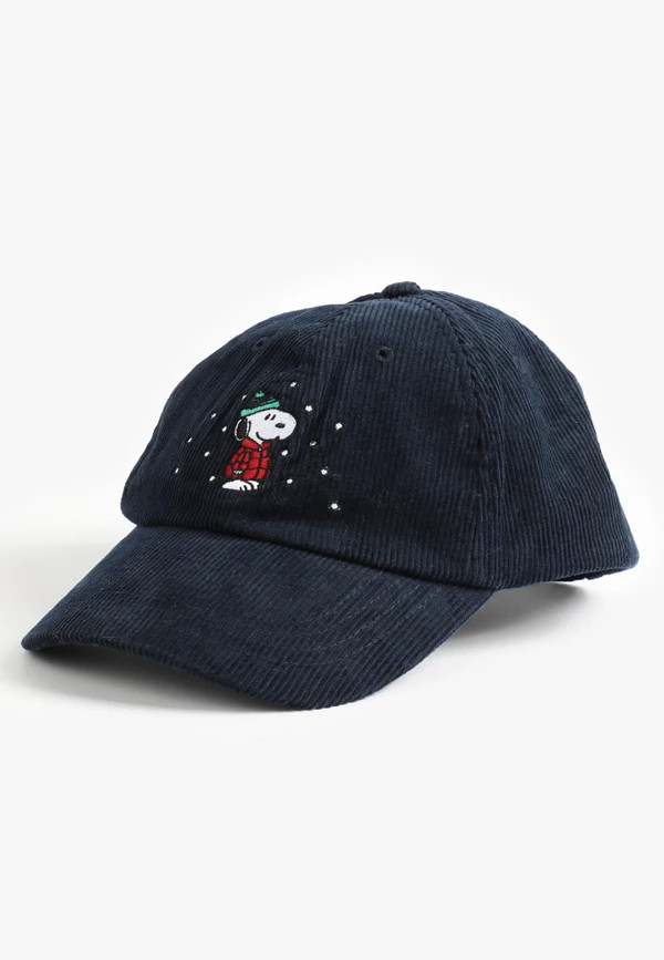 Snoopy Corduroy Baseball Hat | Maurices