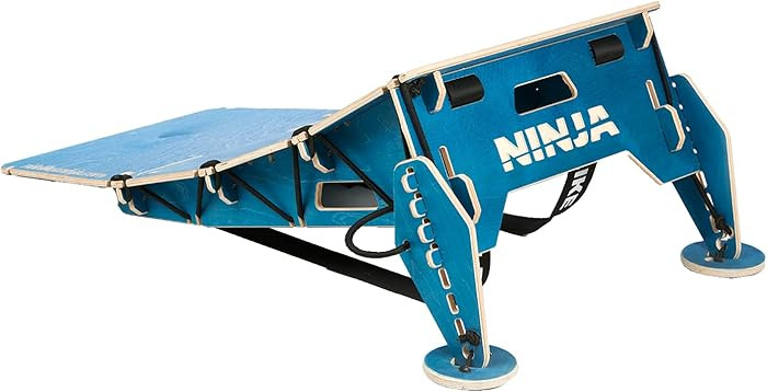 Ninja MTB Jump Ramp, Turbo Kicker Portable Jump Ramp, 4 Panel Ramp for All Ages, Ideal for MTB Bi... | Amazon (US)