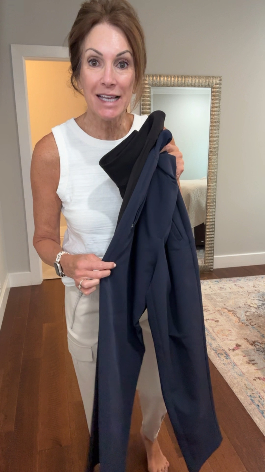 Favorite travel pants 25% off. 
Available in petite / regular/ tall 

I’m wearing regular 
Cargo : Size 8
Pants - Size 6



#LTKTravel #LTKStyleTip #LTKWatchNow