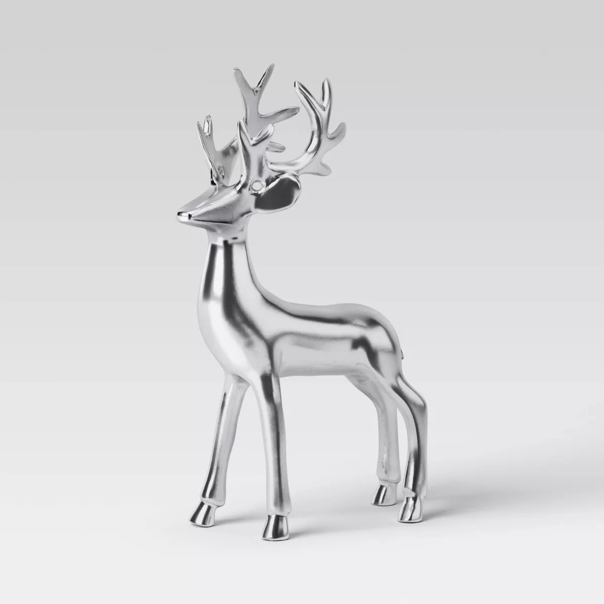 Christmas Standing Deer Segmented Silver - Threshold™ | Target