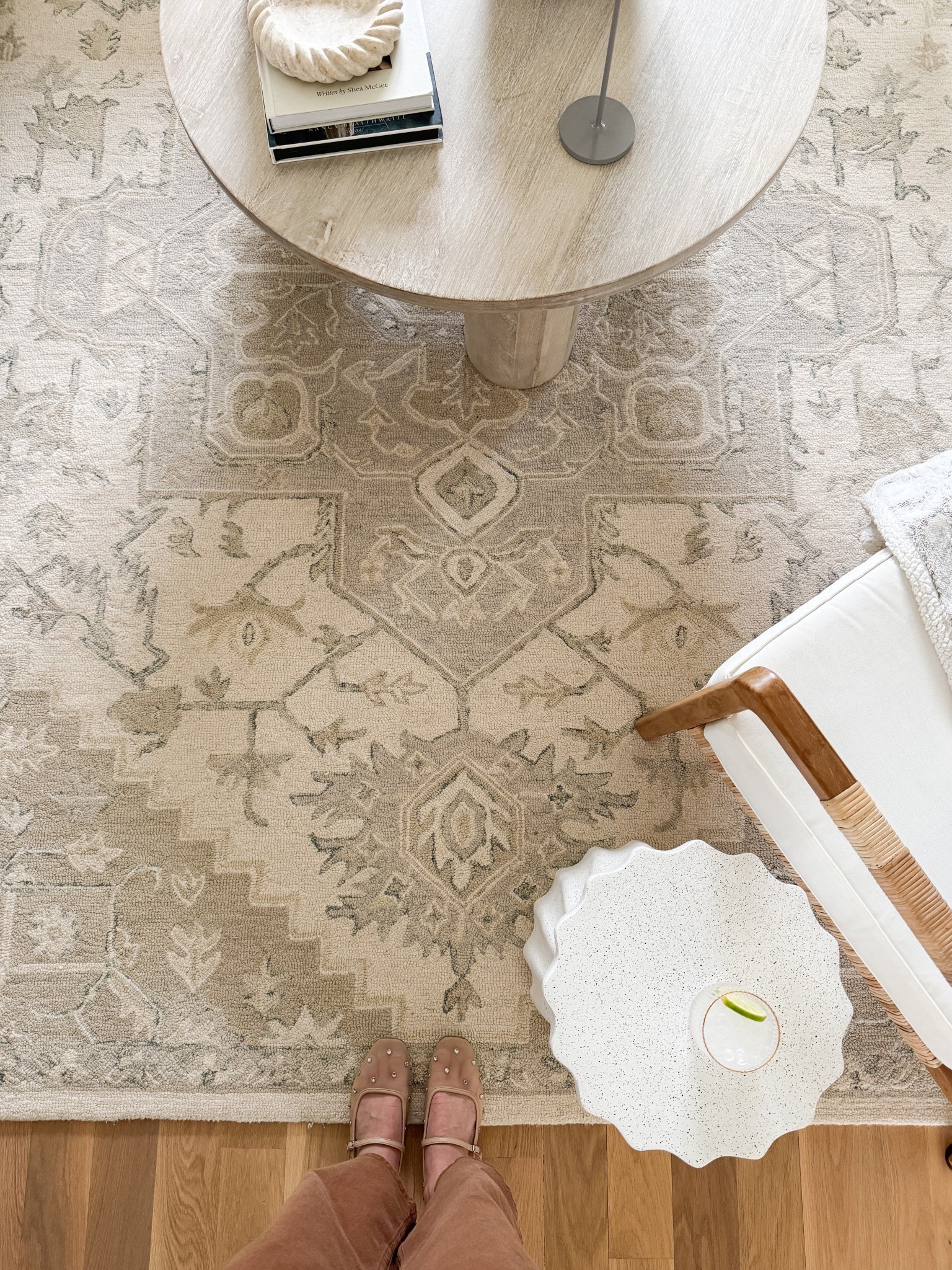 My beige &amp; ivory area rug is still 60% off an in stock in 8x10! Perfect neutral base, so soft and highly durable. 

#LTKGiftGuide #LTKSaleAlert #LTKHome