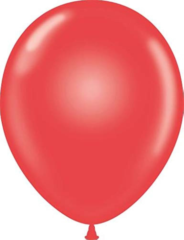 11 inch Balloons Tuf-Tex, 11" Premium Helium Quality Decorator Balloons (07 Red) | Amazon (US)