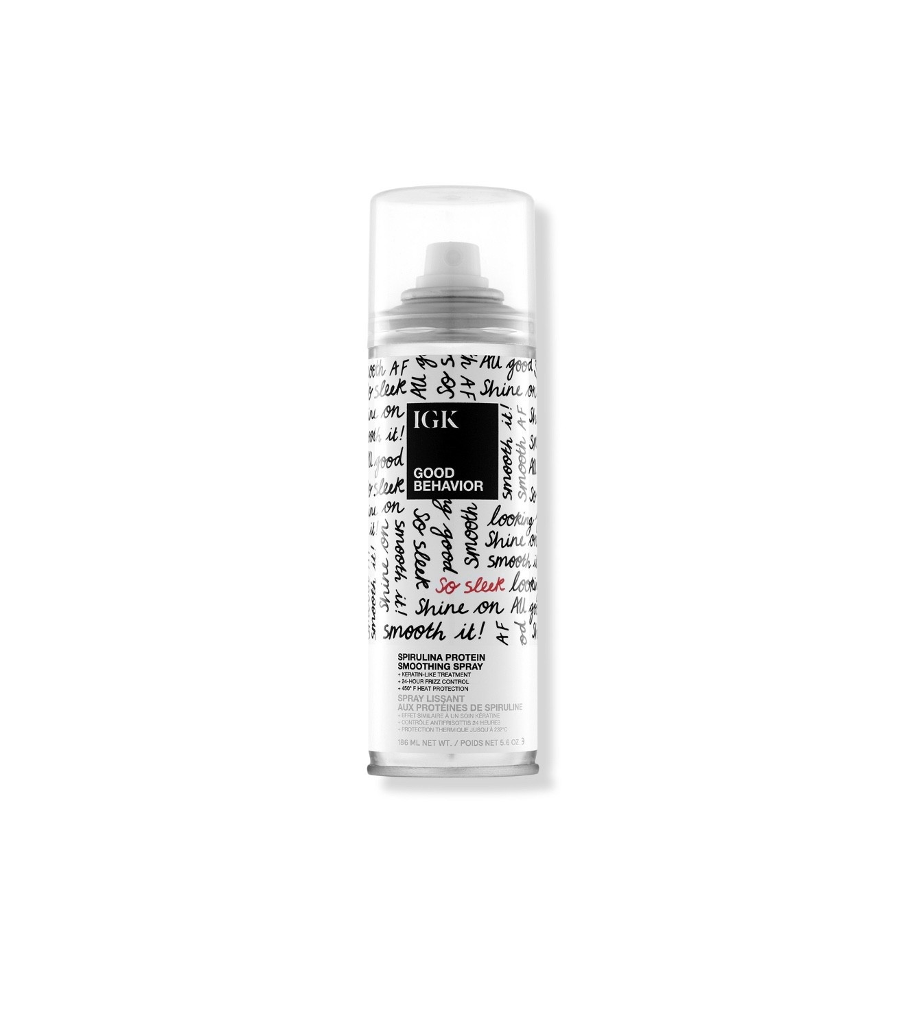 Good Behavior Spirulina Protein
Smoothing Spray