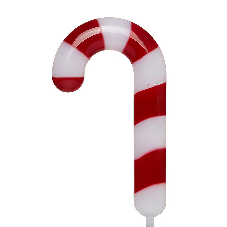 GE 4-ct Staybright LED Candy Cane Pathway Markers | Lowe's