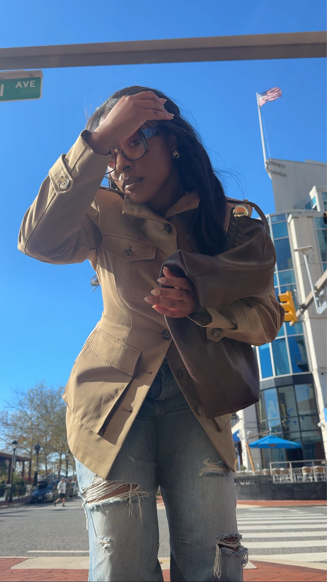 Outfit in the city!! Beautiful Fall Day!

#falloutfitinspo #zarajacket #denim #boots #sunglasses #clutch #chunkyboots #chelseaboots

#LTKStyleTip #LTKHoliday #LTKSeasonal