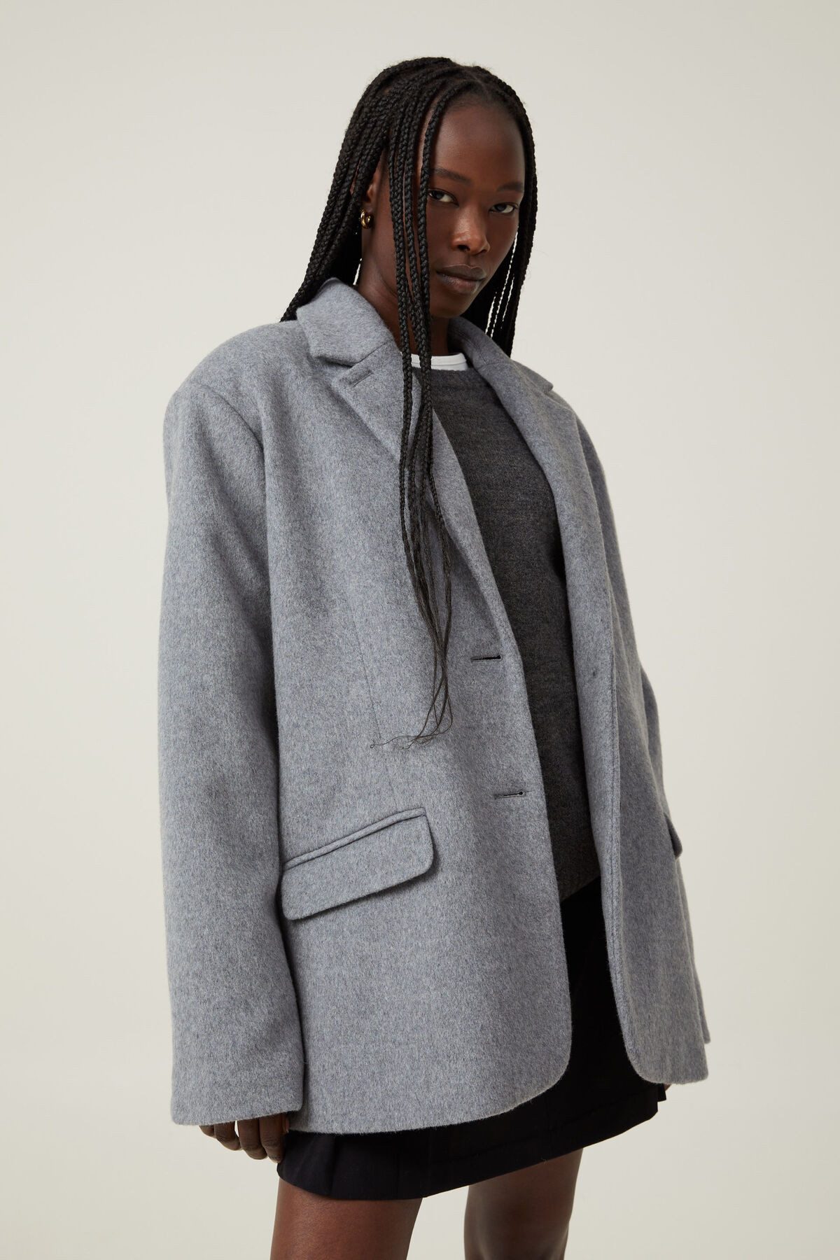 Amari Wool Blend Blazer | Cotton On (ANZ)