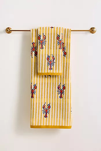 Icon Stripe Cotton Towel Collection | Anthropologie (US)