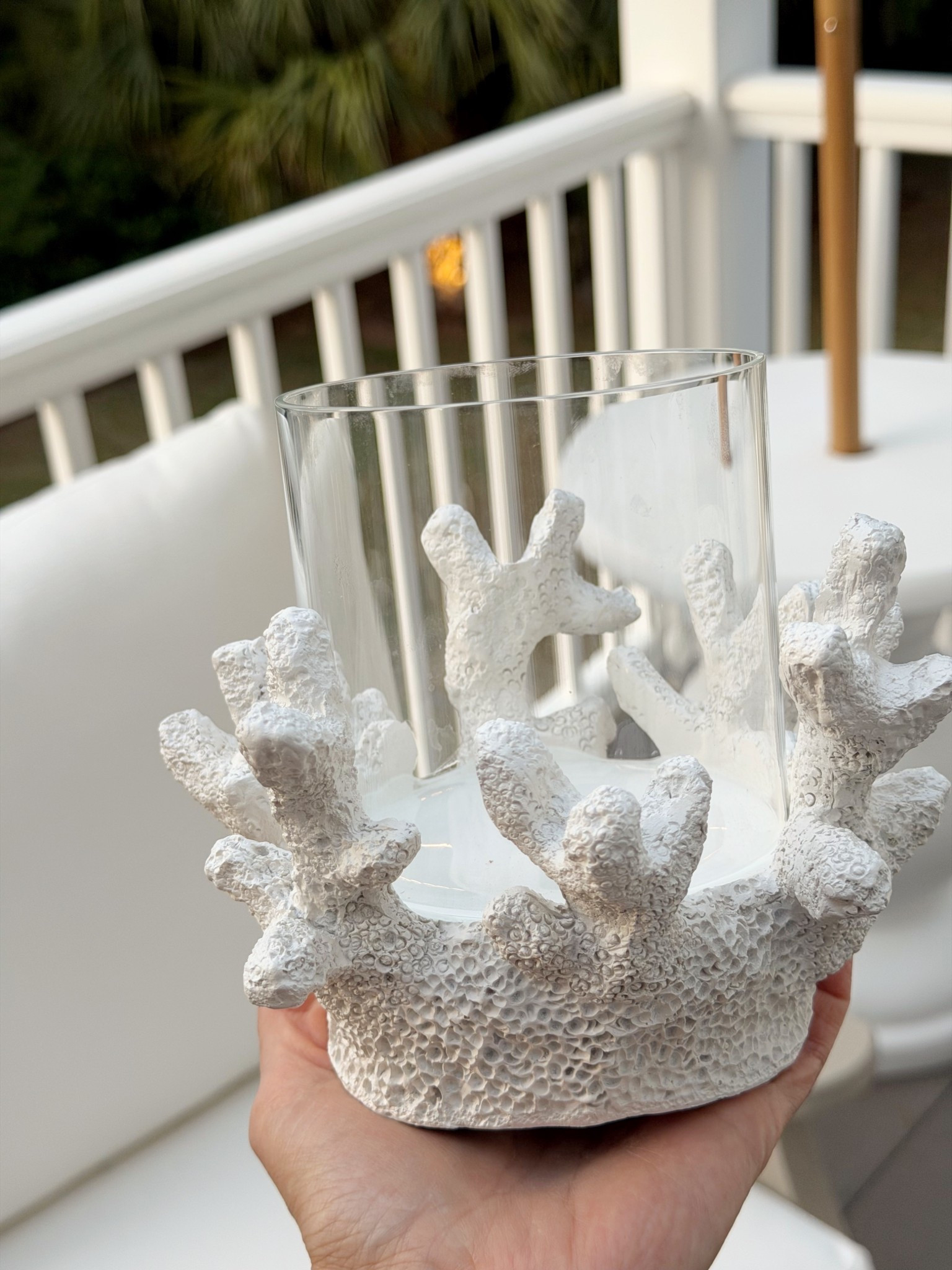Coral candle holder -
New at Target 

#LTKSeasonal #LTKHome