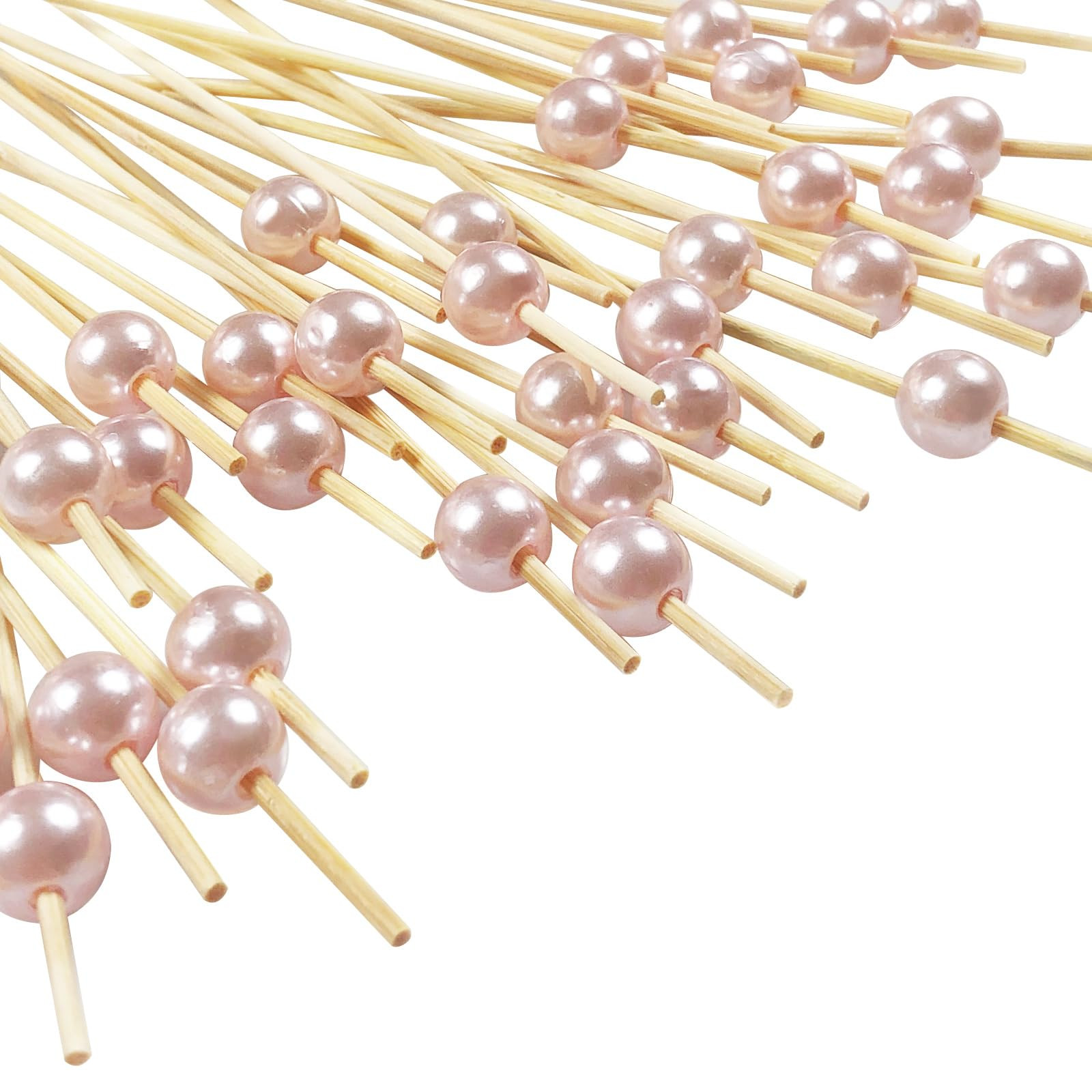 Cocktail Picks for Appetizers, Toothpicks for Appetizers, 100PCS Pink Cocktail Toothpicks for Dri... | Amazon (US)