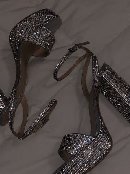 Rhinestone Heels, wearing for a bachelorette party in Vegas 💎

#LTKunder100 #LTKsalealert #LTKshoecrush