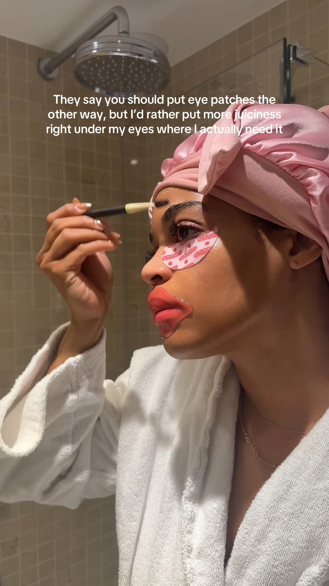 Which direction do you place them? To each their own I guess also Hilary duff's comeback track is giving me life.
@TOPICALS @Summer Fridays #jetlagmask #summerfridays #topicals
#eyemasks #grwm

#LTKcanada #LTKtravel #LTKbeauty