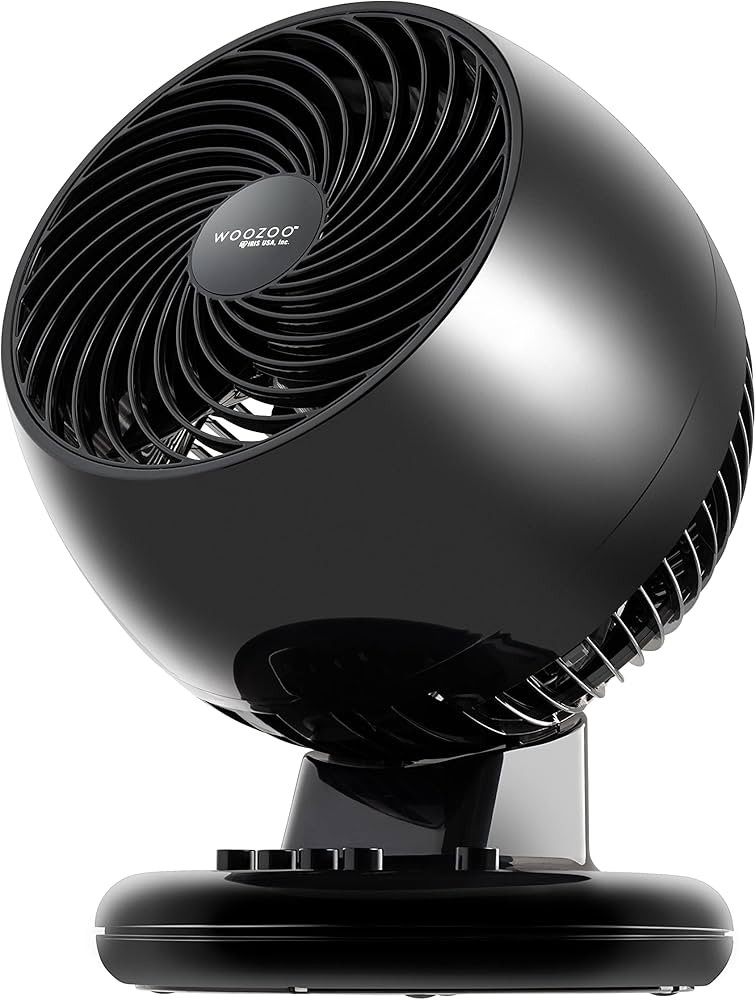 IRIS USA WOOZOO Fan, Oscillating Desk Fan, Table Air Circulator, Fan for Bedroom, 3 Speeds, 74ft ... | Amazon (US)