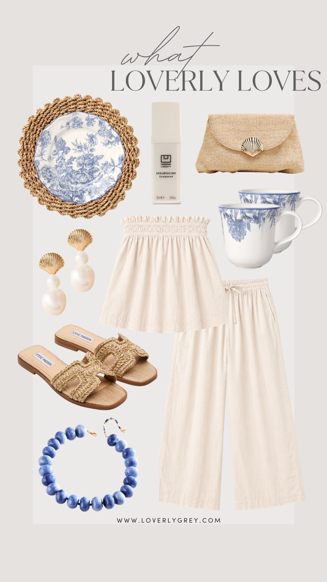 Here are some finds I’ve been loving this season 💕

Loverly Grey, what Loverly loves, matching set, spring fashion, spring outfit ideas, spring tablescape, spring home decor 

#LTKSeasonal #LTKHome #LTKootd