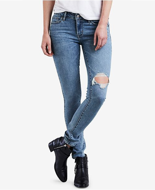 Women's 711 Ripped Skinny Jeans | Macys (US)
