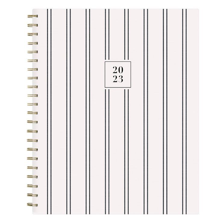 2023 Planner 8.5"x11" Weekly/Monthly Fabric Hard Cover Laine - Rachel Parcell | Target