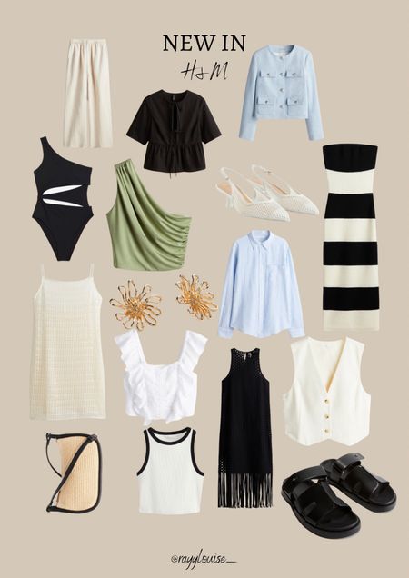 H&M New In

Spring/summer clothes, straw bag, gold jewellery, Sandals, Linen  

#LTKsalealert #LTKfindsunder100 #LTKeurope