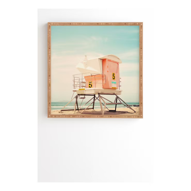 Bree Madden  Beach Tower 5 Framed Wall Art | Target